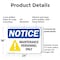 Signmission Maintenance Personnel Only OSHA Notice Sign, Plastic, 24in W x 18in L, 2PK OS-2PACK-NS-P-1824-L-15921 - alternate 5